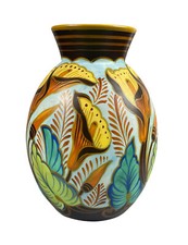 Art Deco Vase Ceramique Léon