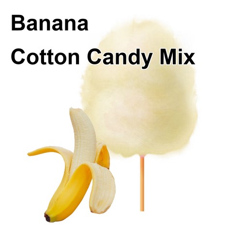 Banana cotton candy flavor mix - banana,