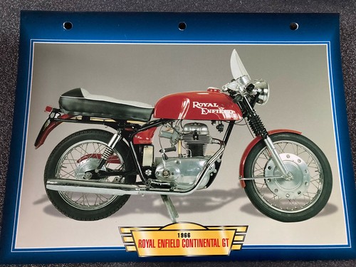 Carte fiche moto royal - carte,