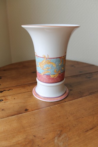 Vase cornet faïence - cornet,