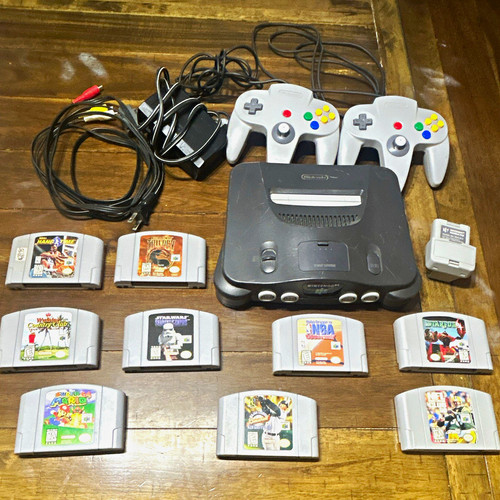 Nintendo gray console - nintendo,