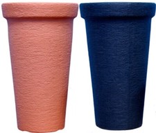 Pot de Fleurs Classique Tour Ø30cm-48cm Bac à Fleurs Hauteur = 50-79cm Plastique