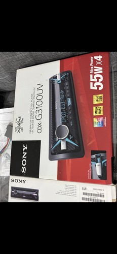 Autoradio sony cdx g3100uv - cd, cdx-g3100uv