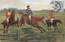 CP ILLUSTRATED HORSE RACING SHOW JUMPING - HORSE JOCKEYS - 52638