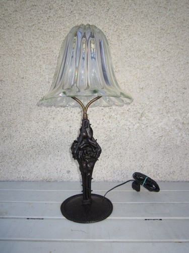 Ancienne grande lampe salon - grande, de