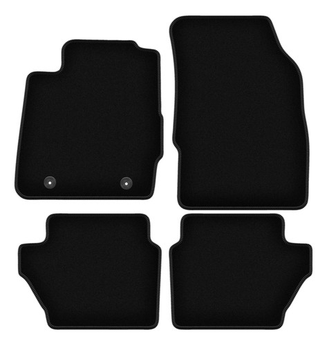Tapis sol velours noir - sol,