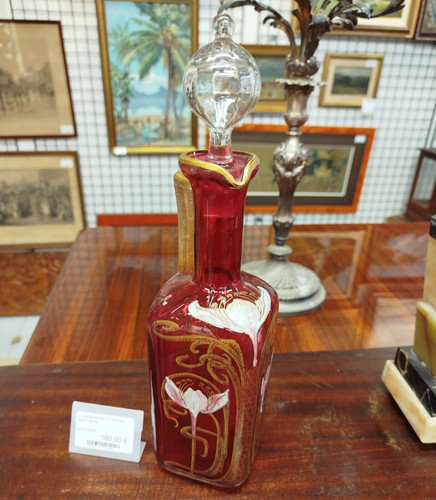 Carafe émaillée art - émaillée, nouveau