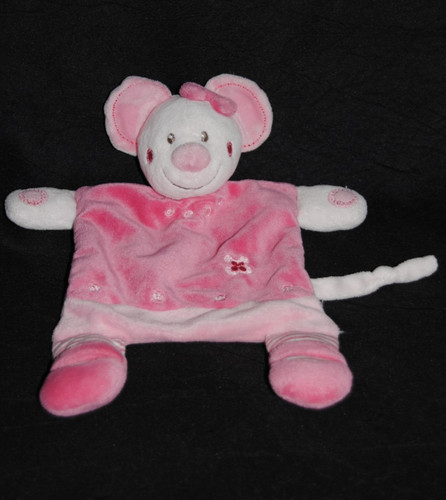 Doudou plat souris simba - souris,
