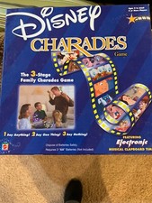 SEALED Disney Charades Game Mattel Electronic Musical Timer Toys R Us Exclusive