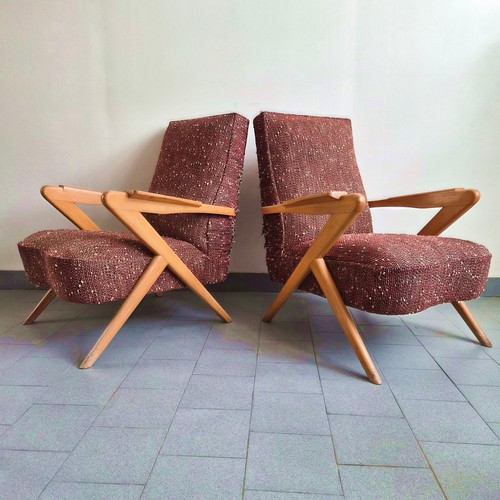 Paire fauteuils vintage - de,