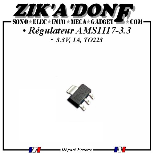 Régulateur ams1117 3 - ams1117-3.3, 3.3v