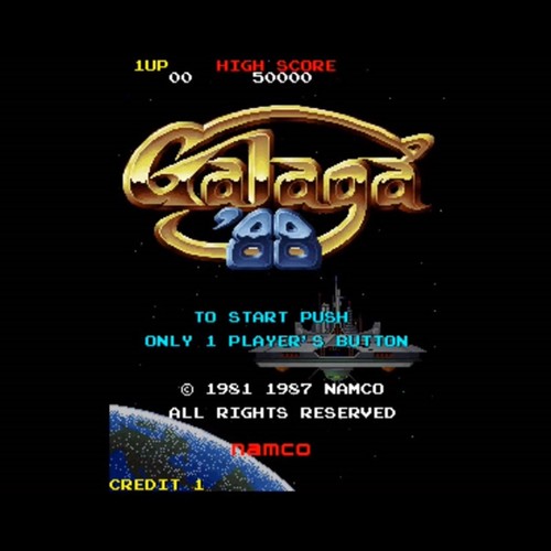Usé galaga arcade jeu pcb - galaga,