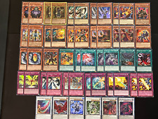 YUGIOH INFERNITY DECK- ARCHFIEND- MIRAGE- DESTROYER- LAUNCHER- BARRIER- DOOM