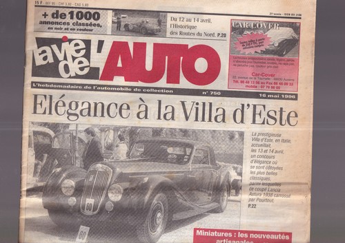 Vie auto n 750 - n°750, donnet