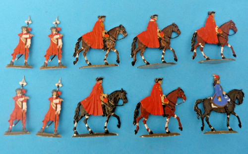 Plats étain zinnfiguren - -,