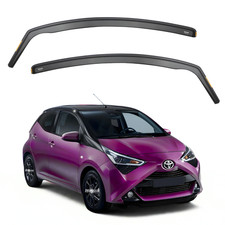 ISPEED Wind Deflectors for Toyota Aygo MK2 2014-2022 5-Door Hatchback 2pc Set