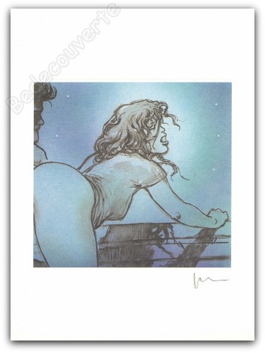 Affiche milo manara déclic - milo,