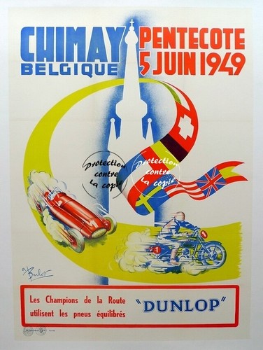 Chimay auto moto 1949 - moto, rf122