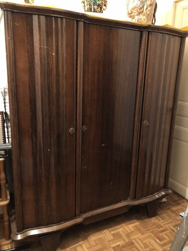 Armoire lingère chêne - armoire, en