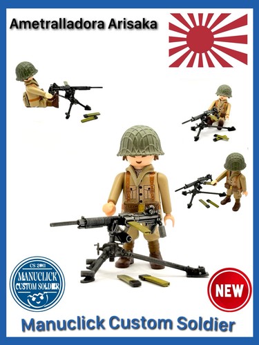 Playmobil custom ww2 soldat - custom,