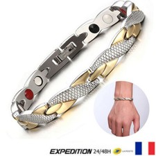 Bracelet magnétique Gris
