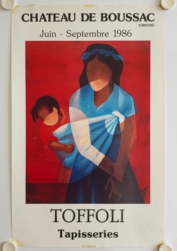 Affiche toffoli 1986 - affiche,