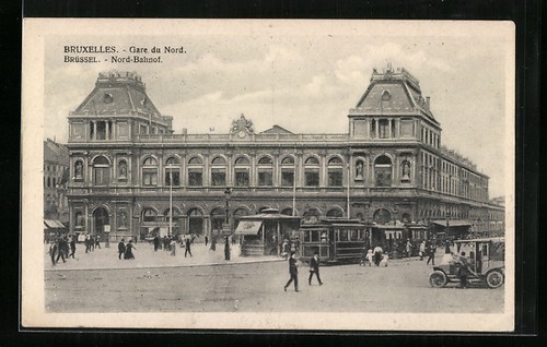 Carte postale bruxelles - postale, bruxelles,
