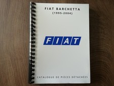 Fiat BARCHETTA (1995-2004) Catalogue des pièces (copie) P-K