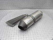 2009 09-12 Kawasaki ZX600 ZX6R LeoVince SBK Exhaust Muffler Pipe Silencer Carbon