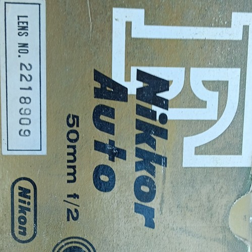 Nikon nikkor auto 50mm - nikkor,