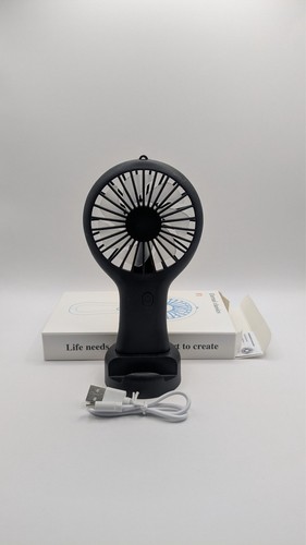 Ventilateur noir usb portable - ventilateur,