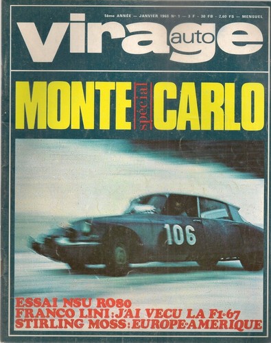 Virage auto 1968 essai - virage,