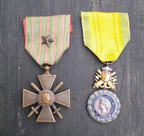 Medailles 18 ww1 piou - 2,