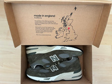 Chaussures Sneaker New Balance NB 991 Made In England Green olive