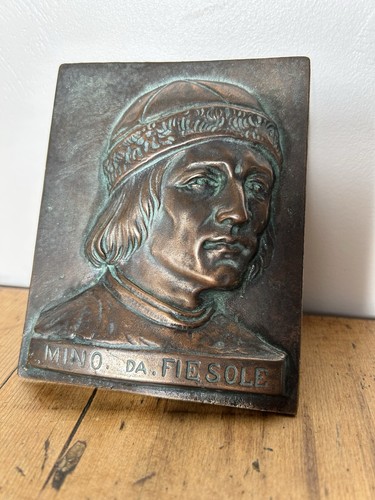 Plaque décorative bronze - décorative, en