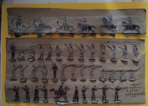 Lot soldats plats en - lot,