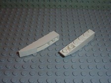 2x LEGO Star Wars White slope brick ref 42023 / 10195 8037 7259 7153 6207 65153 
