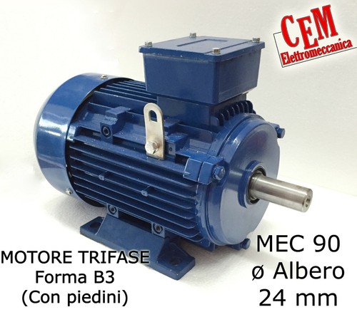 Moteur électrique triphasé - Électrique,
