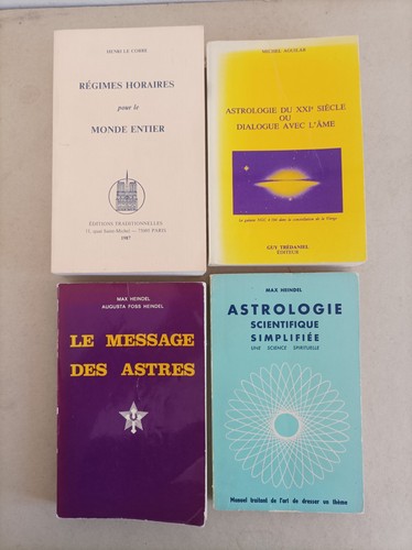 Lot livres astrologie max - 4,
