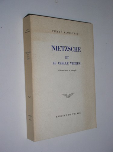 Pierre klossowski nietzsche - pierre,