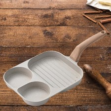 Poêle à œufs frit 3 en 1