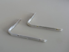 2 TIGES PLATES pour ABAISSEUR NOIR MACHINES à TRICOTER PASSAP DUOMATIC