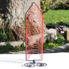 Vintage Red & Black Vinyl Record Rack 45 RPM