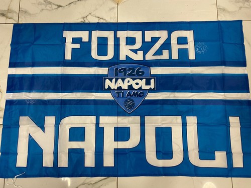 Drapeau napoli amo 150x100 - drapeau,