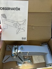 IKEA OBSERVATOR SWIVEL TV WALL MOUNT NEW In Opened box aluminum Instructions