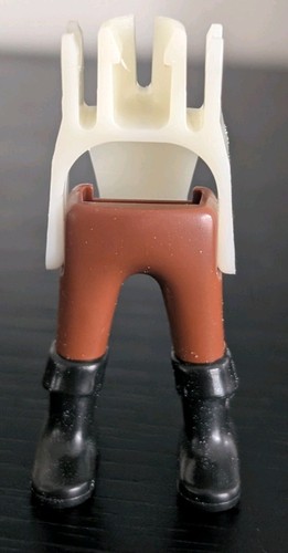 Playmobil jambe marron botte - marron,