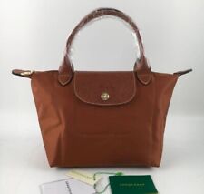 LONGCHAMP  Le Pliage Original S Handbag cognac - Recycled canvas New