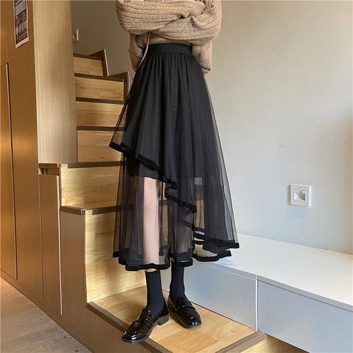 Femme maille jupe tulle - femme,