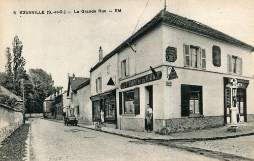 Carte ezanville grande rue - la,