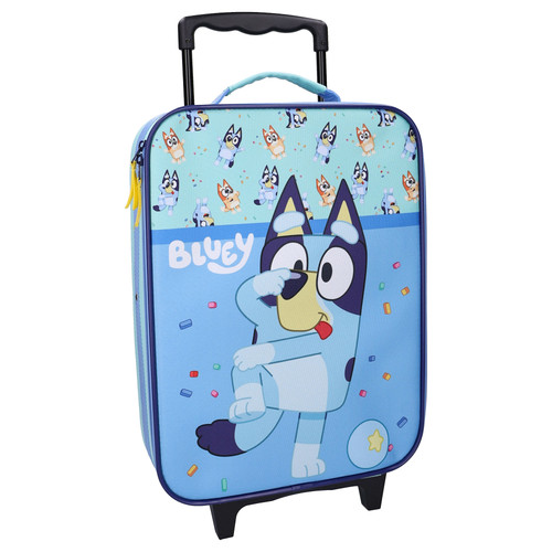 Bluey trolley valise enfant - bluey,